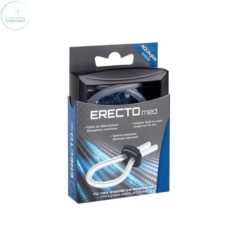 Affordable quality ERECTOmed Adjustable Cock Ring Clear  from JOYDIVISION by Discreet Intimate Essentials with Discreet Delivery 