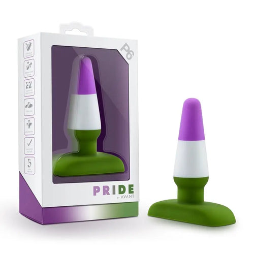 Avant Pride P6 Beyond Silicone Butt Plug Avant Discreet Intimate Essentials.