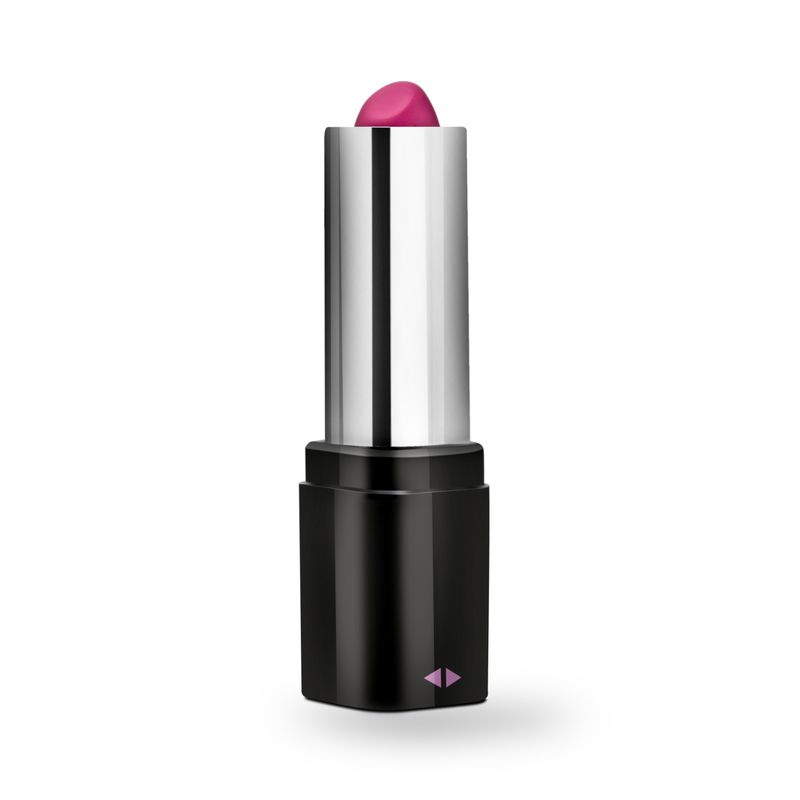 Rose Lipstick Vibe Black, discreet vibrating lipstick with strong vibrations for intimate essentials for her.