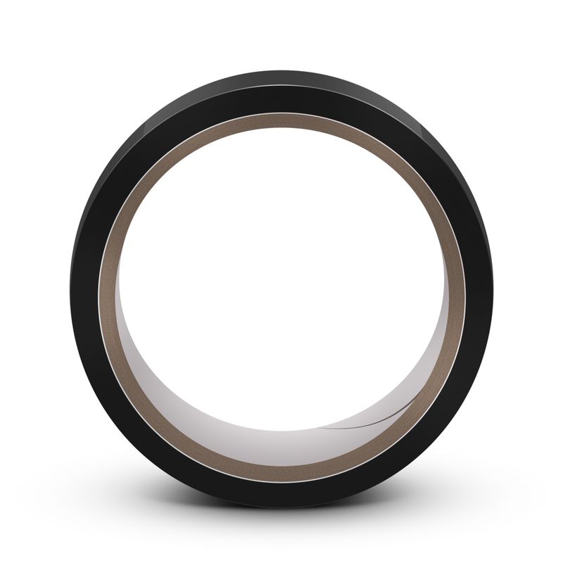 Temptasia Bondage Tape 18m Black in a roll, perfect for creative bondage and intimate essentials for her.
