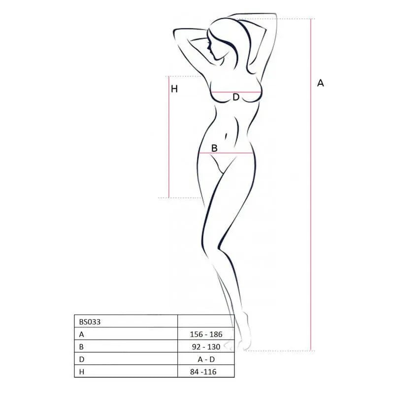 Dress Translucent Mesh White BS033 Passion Lingerie Discreet Intimate Essentials.