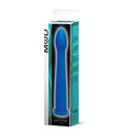 MOD Wand Smooth Blue silicone dildo for sex machine in packaging, featuring 100% silicone for pleasurable experiences.