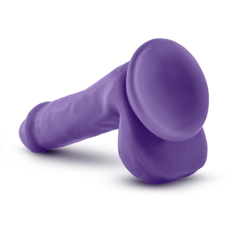 realistic purple dildo featuring ultra-realistic textures and FlexiShaft technology for enhanced pleasure.