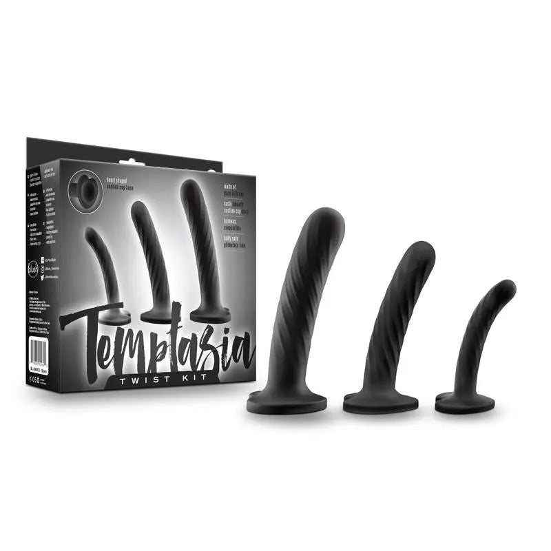 Temptasia Twist Kit Set of Three Temptasia Discreet Intimate Essentials.