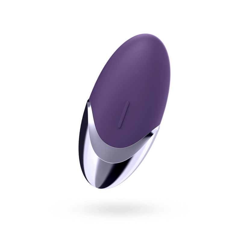 Satisfyer Layon 1 massager in purple with a sleek design for precise stimulation.