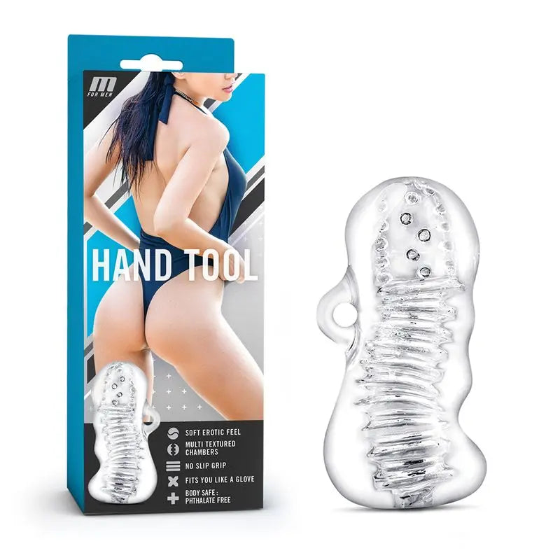 M for Men Hand Tool Clear M for Men Discreet Intimate Essentials.