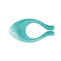 Satisfyer Endless Love vibrator in turquoise color with buttons for control, designed for singles and couples.