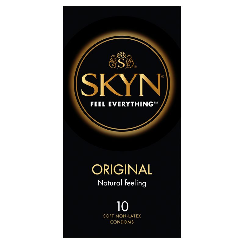 SKYN Original Condoms 10 Pc - soft non-latex condoms for intimate essentials, offering a natural feeling for enhanced intimacy.