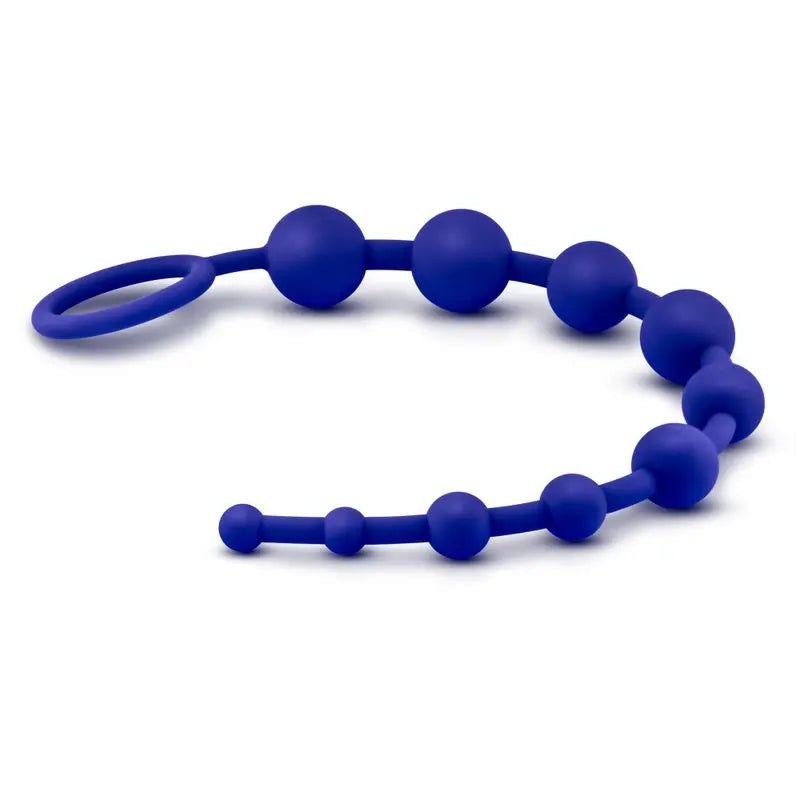Luxe Silicone 10 Beads Indigo Luxe Discreet Intimate Essentials.