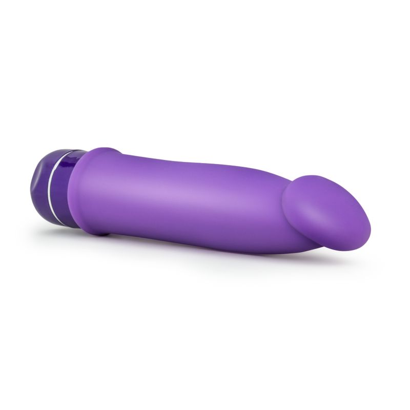 Luxe Purity Purple, a silicone erotic massager, crafted from silky silicone for sensual pleasure.