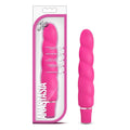 Luxe Anastasia vibrator in pink packaging showcasing its satin finish and 10 vibrating functions.