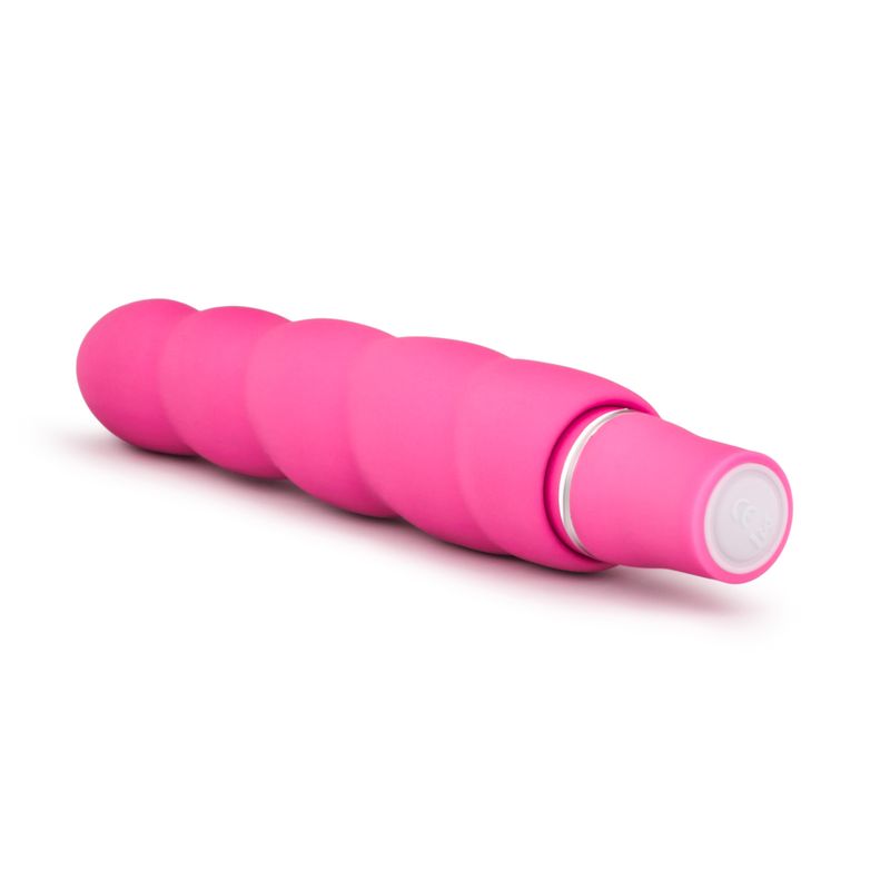 Luxe Anastasia vibrator in pink with smooth satin finish and 10 vibrating functions for ultimate pleasure.