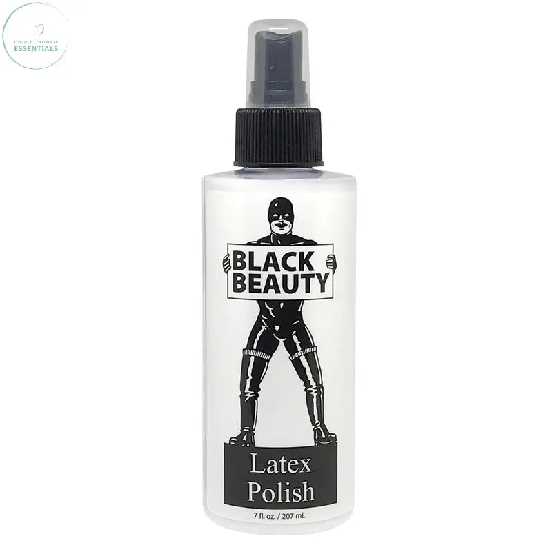 Affordable quality Black Beauty Latex Polish Spray Bottle 7oz/207ml  from Elbow Grease by Discreet Intimate Essentials with Discreet Delivery 