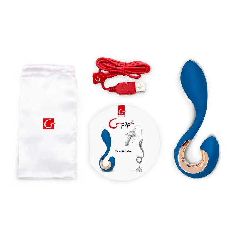 Gpop2 Indigo Blue Gvibe Discreet Intimate Essentials.