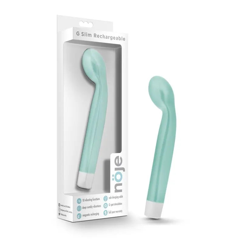Noje G Slim Rechargeable Sage Noje Discreet Intimate Essentials.