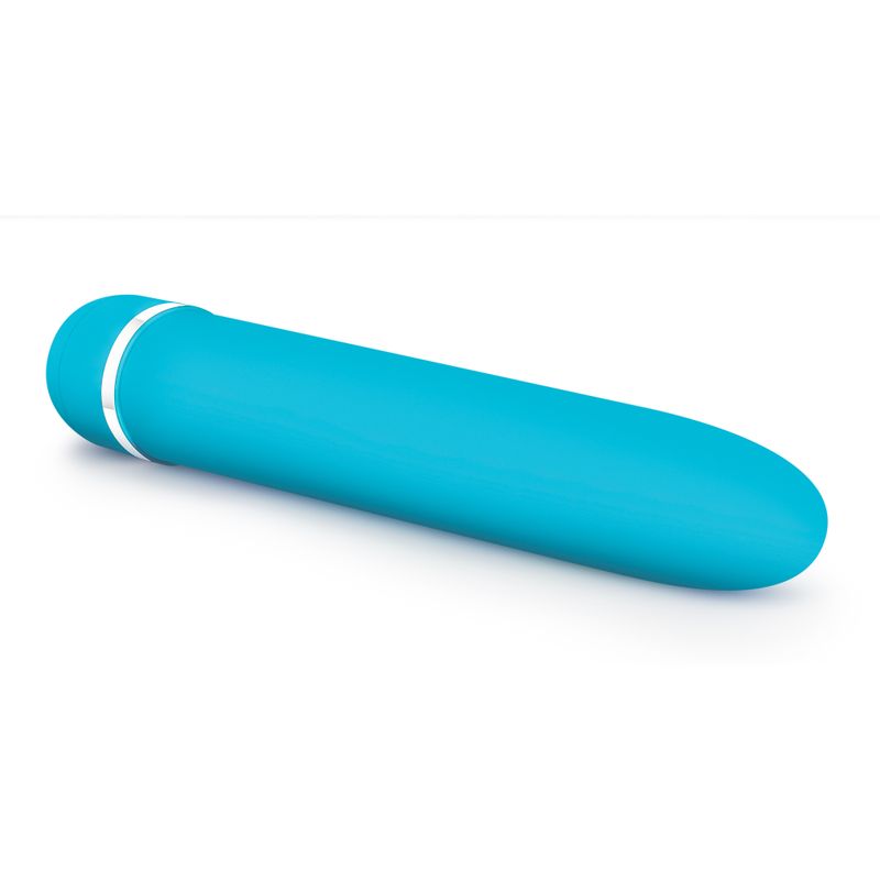Rose Luxuriate Blue, a modern waterproof vibrator with a sleek satin finish and multispeed vibrations.