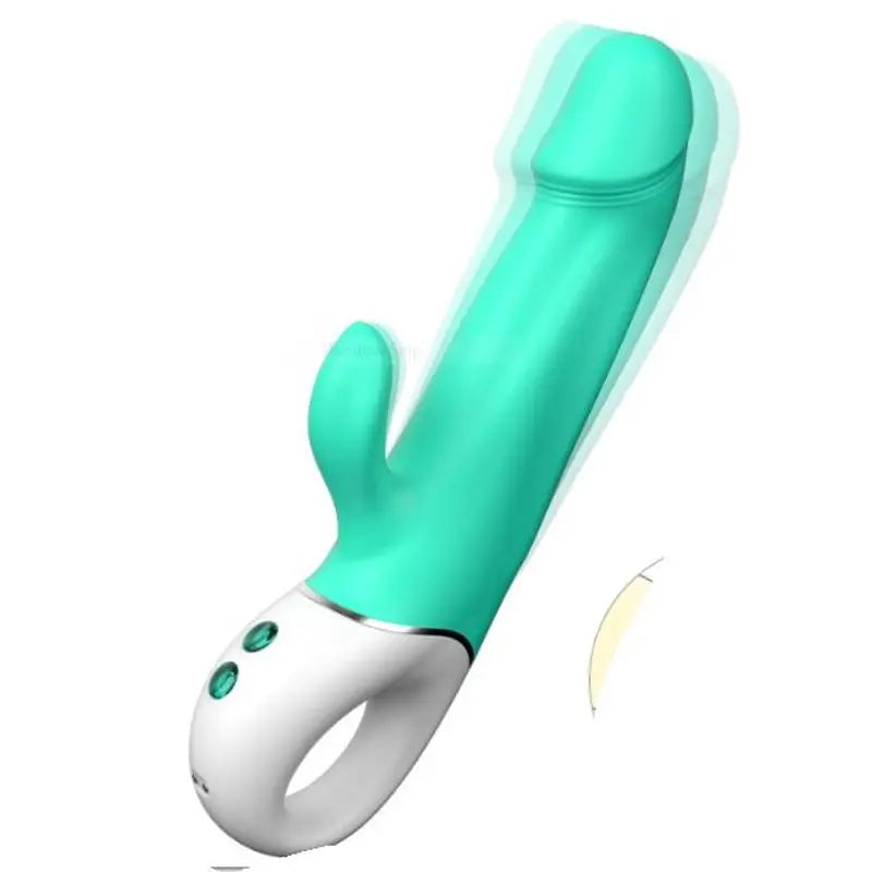 Wave Rabbit Teal S-Hande Discreet Intimate Essentials.