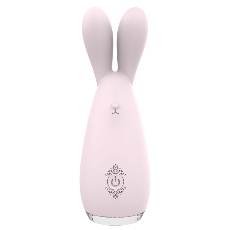 Reba Massager Orchid featuring dual vibrating massager design with bunny ears and user-friendly controls.