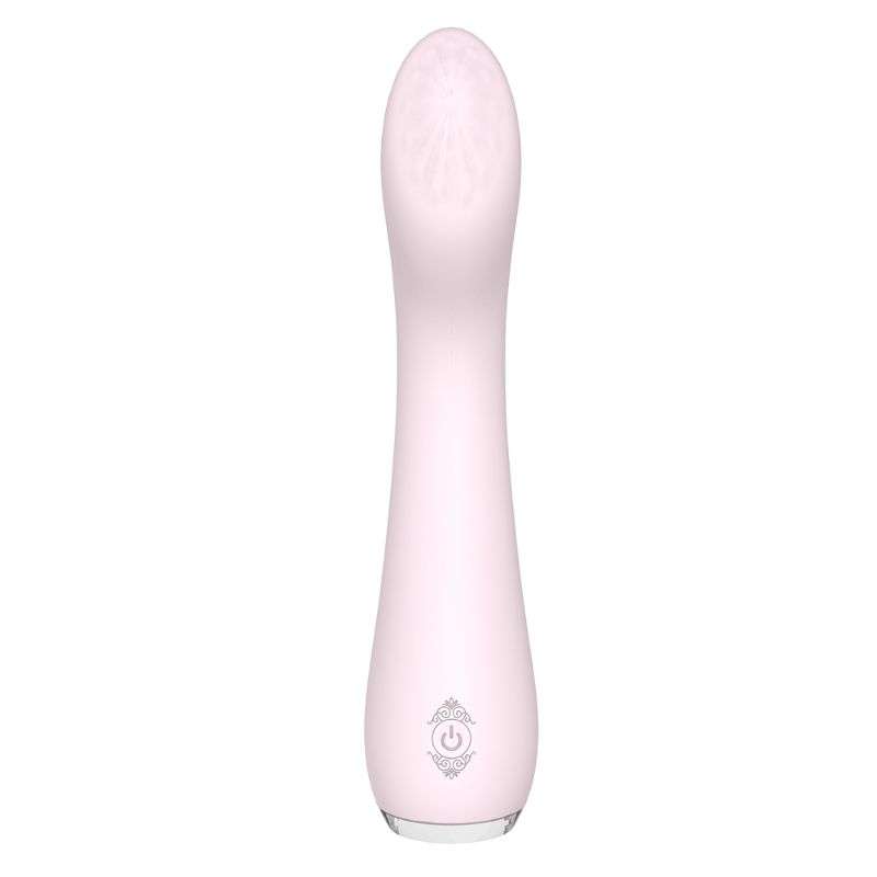 Lisa Massager Orchid, a rechargeable ergonomic massager with ergonomic design and 9 vibration modes.