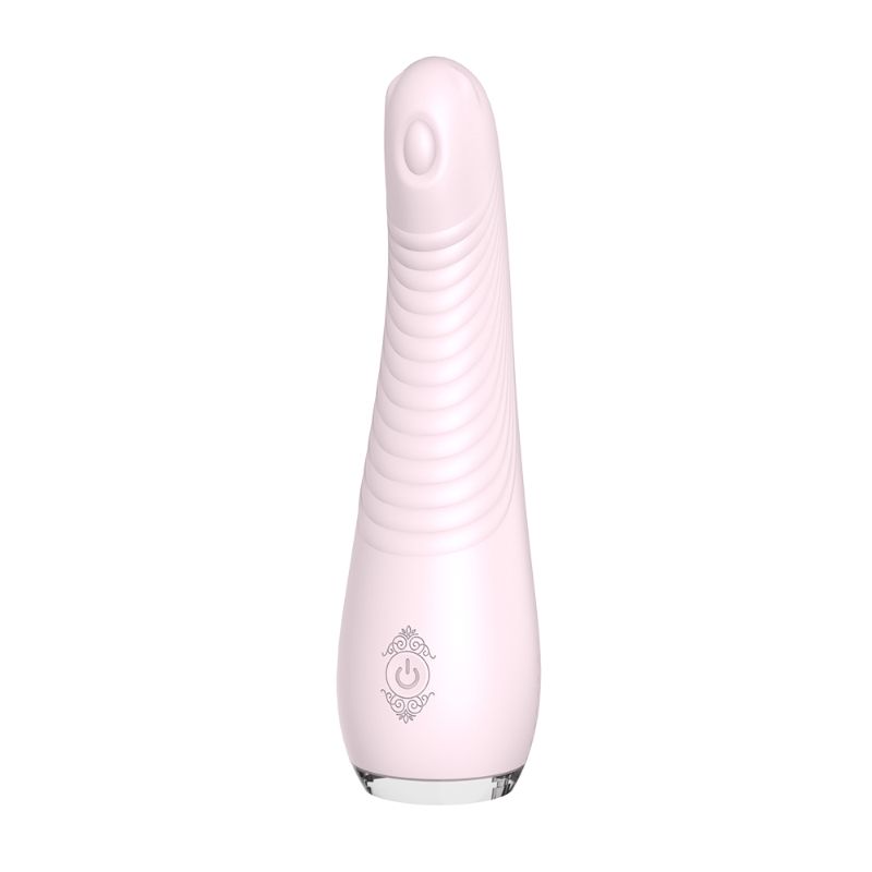 Balle Massager Orchid featuring waterproof USB rechargeable massager design in pink silicone.