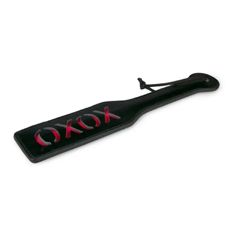 Paddle XOXO Black Fetish Collection Discreet Intimate Essentials.