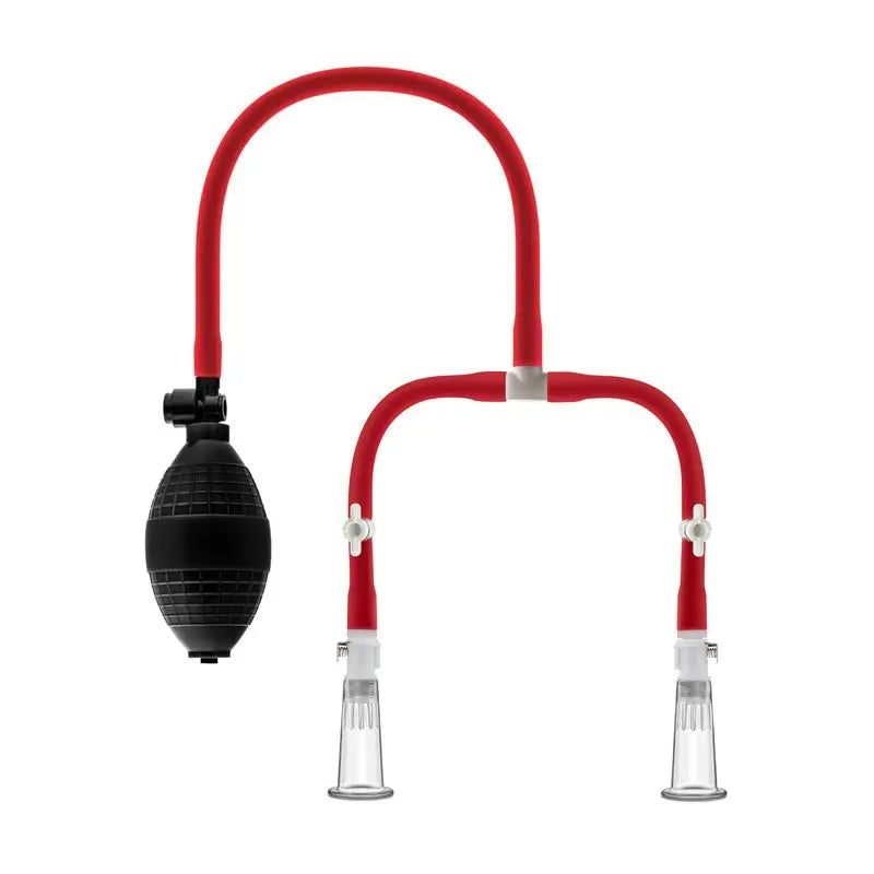 Temptasia Nipple Squeeze Pump System Black Temptasia Discreet Intimate Essentials.