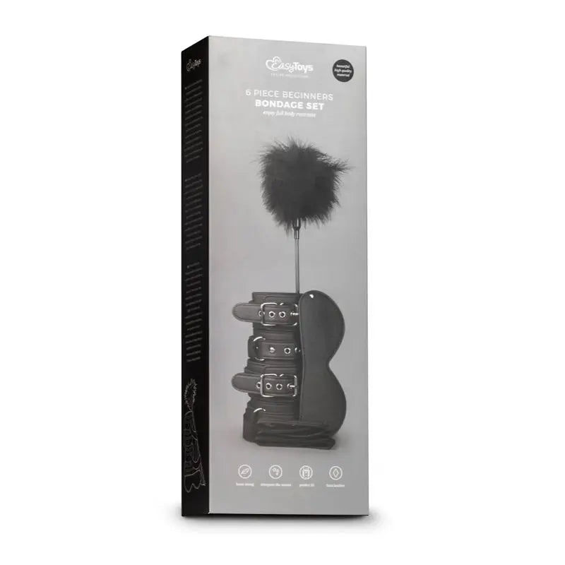 Beginners Bondage Fantasy Kit Fetish Collection Discreet Intimate Essentials.