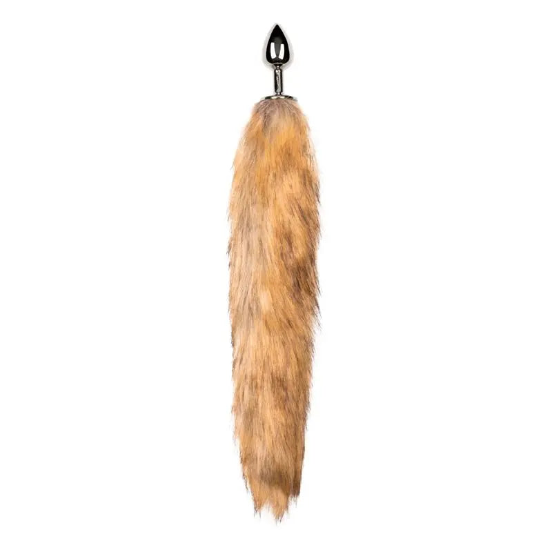Fox Tail No. 1 Silver Plug Fetish Collection Discreet Intimate Essentials.