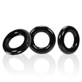 Willy Rings Black OxBalls Discreet Intimate Essentials.