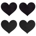 Classic Black Hearts Pasties Peekaboo Pasties Discreet Intimate Essentials.