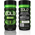 Zolo The Original Cup packaging showing male stimulator cup features and benefits for intense sensations.