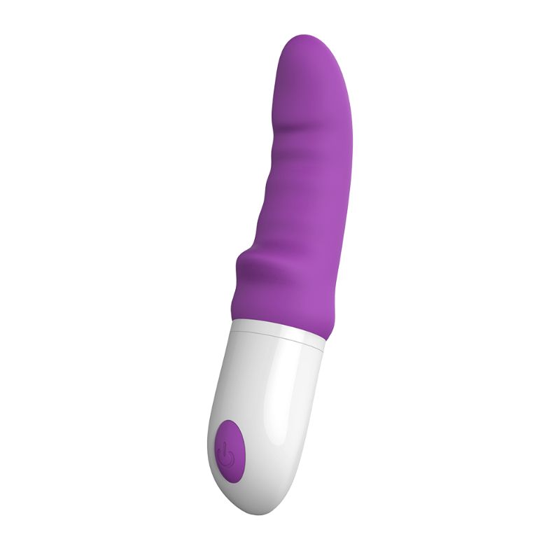 Sparta II vibrator in vibrant purple color with ergonomic design for enhanced pleasure.