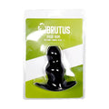 Brutus Ergo Bum Tunnel Plug L for advanced anal gape plug lovers, showcasing its sleek silicone design and wavy shape.