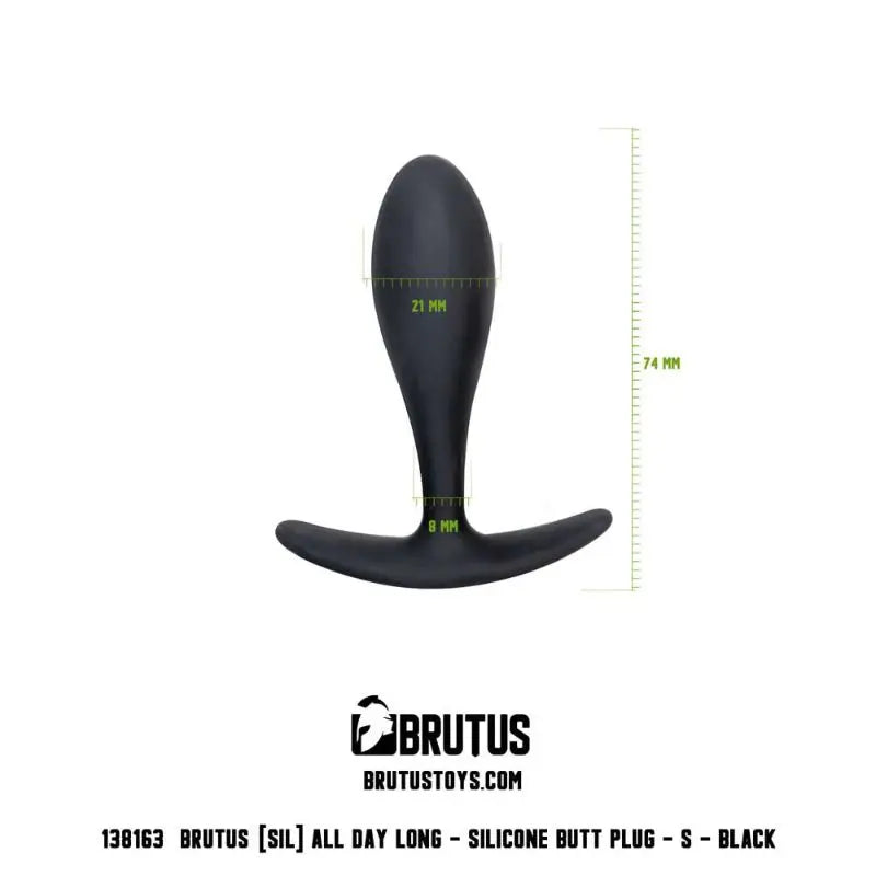 All Day Long Butt Plug S Brutus Discreet Intimate Essentials.
