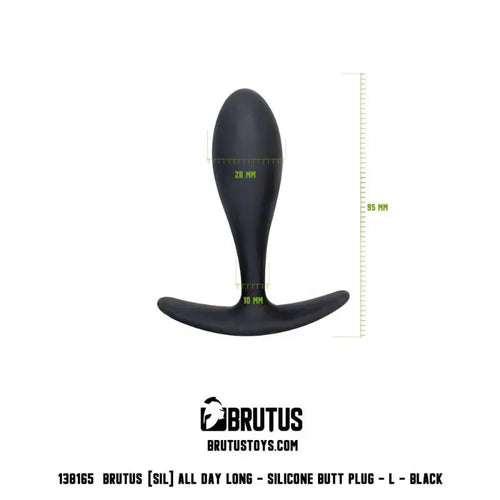 All Day Long Butt Plug L Brutus Discreet Intimate Essentials.