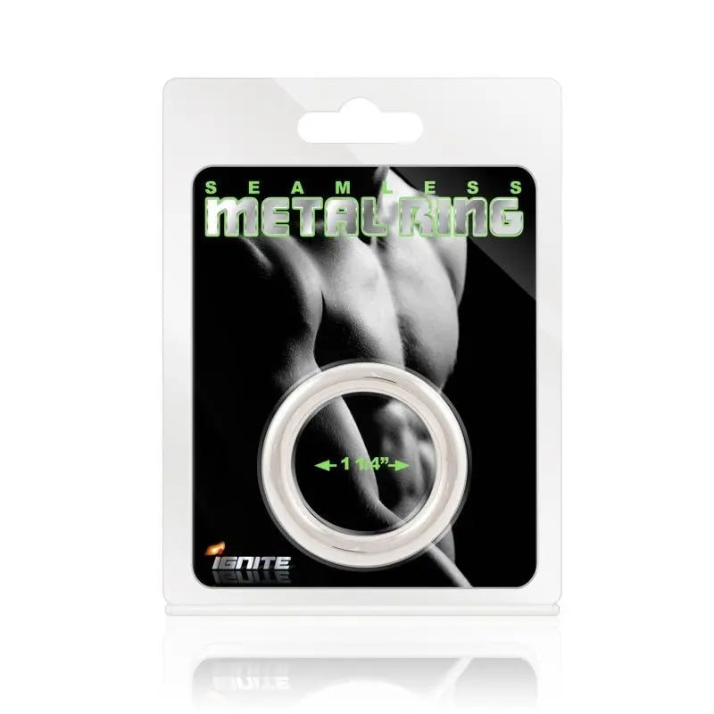 Affordable quality Seamless Metal Cock Ring 32mm  from Si Novelties by Discreet Intimate Essentials with Discreet Delivery 