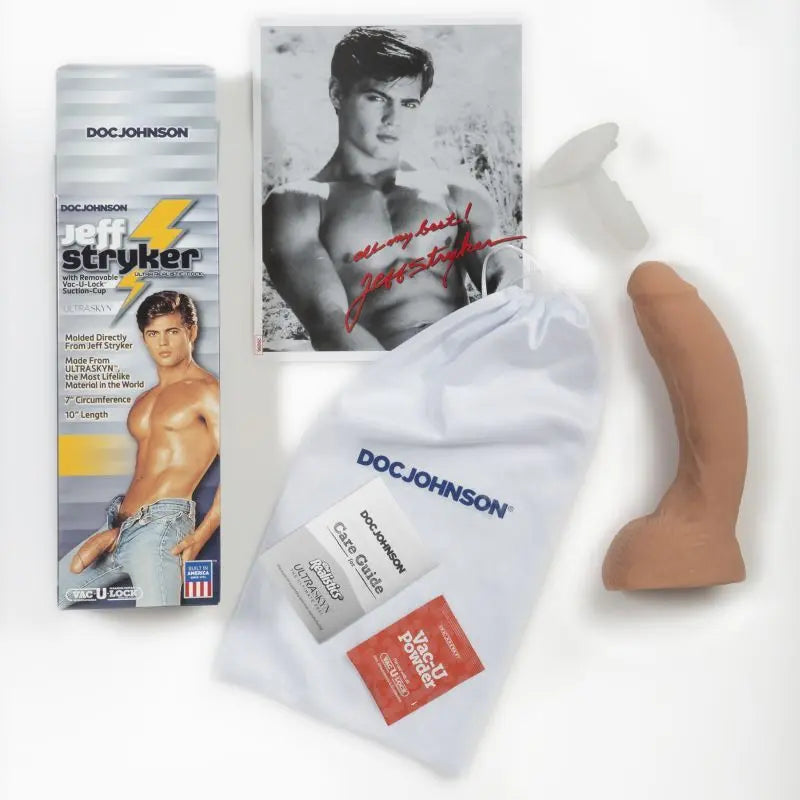 Jeff Stryker Ultraskyn Cock Vanilla Signature Cocks Discreet Intimate Essentials.