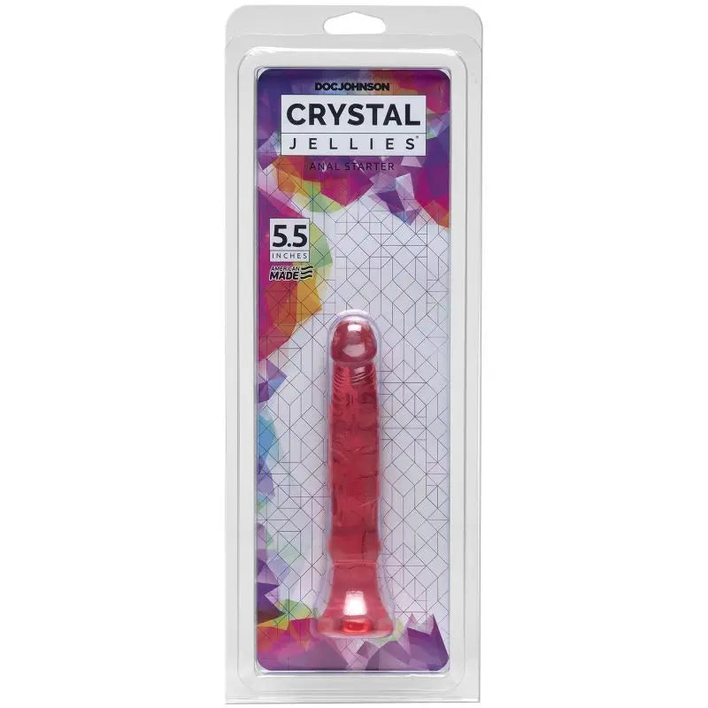 Anal Starter Pink Crystal Jellies Discreet Intimate Essentials.