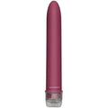 Dusty rose velvet vibrator with powerful motor and waterproof design for ultimate pleasure.