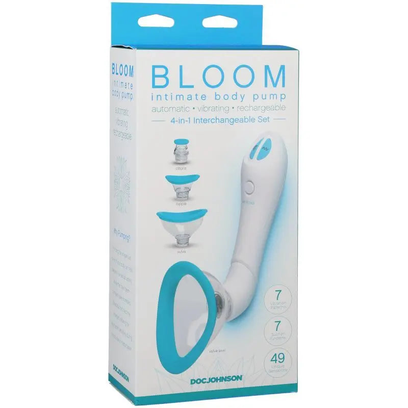 Bloom Intimate Body Pump Doc Johnson Discreet Intimate Essentials.