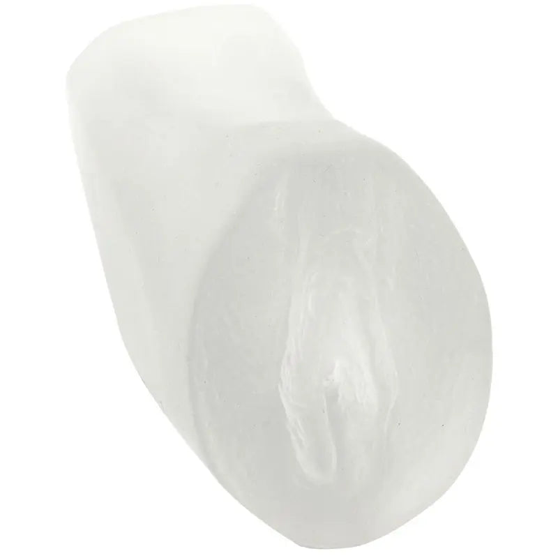 Palm Pal Ultraskyn Pussy Frosted Clear Doc Johnson Discreet Intimate Essentials.