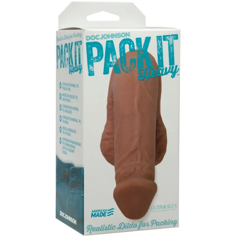 Pack It Lite Brown Doc Johnson Discreet Intimate Essentials.