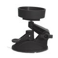Suction cup accessory for Main Squeeze with adjustable arm for hands-free use on smooth surfaces.