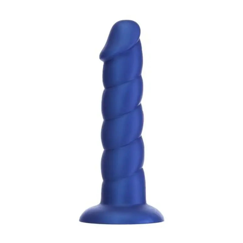 Unicorn Dildo 8in Blue Addiction Discreet Intimate Essentials.