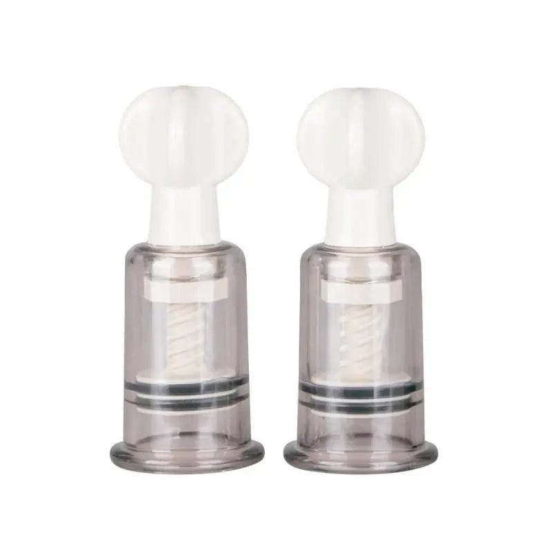 Affordable quality Nipple and Clit Suckers Small 2 Pc  from Fetish Collection by Discreet Intimate Essentials with Discreet Delivery 