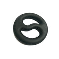 Brutus Yin Yang silicone cock and ball duo ring designed for comfort and longer-lasting erections.