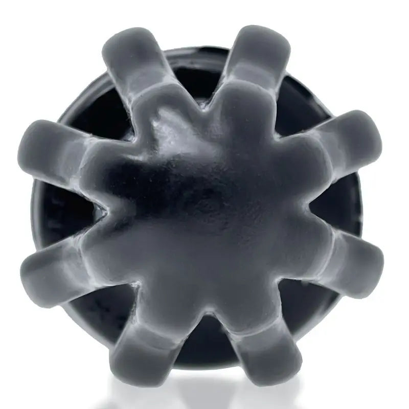 Airhole-2 Finned Buttplug Black OxBalls Discreet Intimate Essentials.