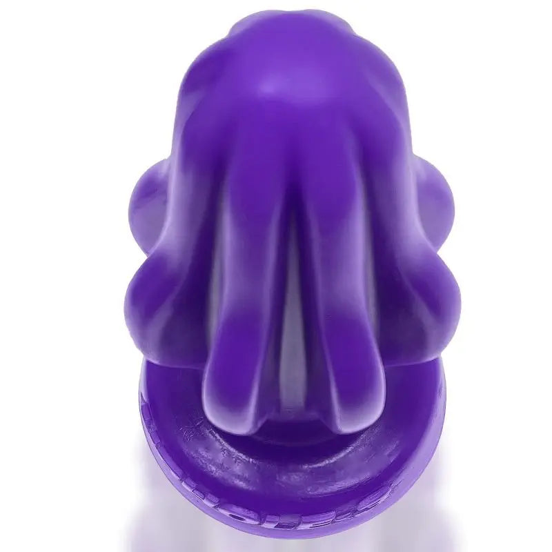 Airhole-2 Finned Buttplug Eggplant OxBalls Discreet Intimate Essentials.