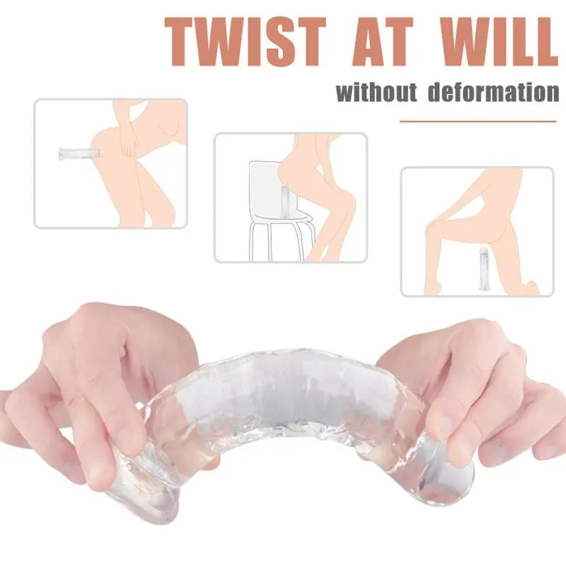 Lester Dong Clear M S-Hande Discreet Intimate Essentials.