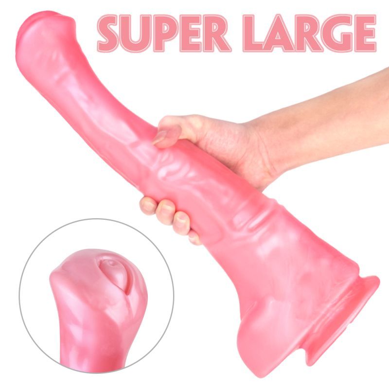 Duke Horse Dong w Balls Pink XXL S-Hande